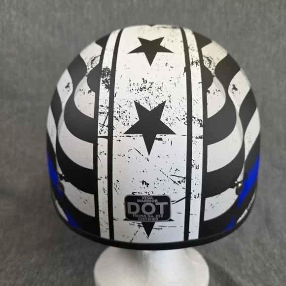 Vega Warrior Support The Blue Size Small Helmet‎ Adjustable